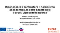 Riconoscere e contrastare il narcisismo accademico, le echo chambers e i circoli viziosi della ricerca
