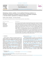 Modulating oxidative stability of zein-stabilized Pickering emulsions via interfacial nanoparticle localization and dual-phase antioxidant synergism: A real-time kinetic assessment by isothermal calorimetry