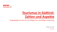 Tourismus in Südtirol: Zahlen und Aspekte