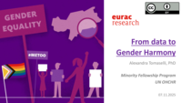 From Data to Gender Harmony