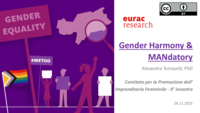 Gender Harmony & MANdatory