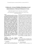 Collaborative advanced building methodology toward industrialization of informal settlements in Cairo