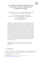 An AI-Driven Decision Support System for Product Feature Prioritization in Software Startups