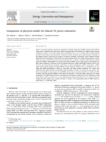 Comparison of physical models for bifacial PV power estimation