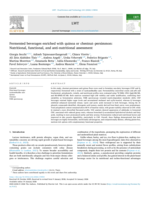 Fermented beverages enriched with quinoa or chestnut–persimmon: Nutritional, functional, and anti-nutritional assessment