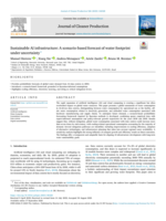Sustainable AI infrastructure: A scenario-based forecast of water footprint under uncertainty