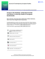 Europe in the Shadows: ambivalent border narratives in minority media in European borderlands