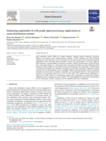 Enhancing explainable AI with graph signal processing: Applications in water distribution systems