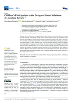 Children’s Participation in the Design of Smart Solutions: A Literature Review
