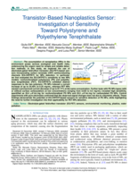 Transistor-Based Nanoplastics Sensor: Investigation of Sensitivity Towards Polystyrene and Polyethylene Terephthalate