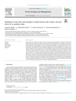 Resilience to late frost and drought of mixed forests with Turkey oak and silver fir in southern Italy