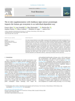 The in vitro supplementation with Sambucus nigra extract promisingly impacts the human gut ecosystem in an individual-dependent way