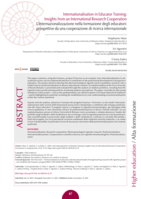 Internationalisation in Educator Training: Insights from an International Research Cooperation