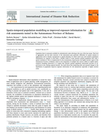 Spatio-temporal population modelling as improved exposure information for risk assessments tested in the Autonomous Province of Bolzano