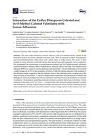 Interaction of the Coffee Diterpenes Cafestol and 16-O-Methyl-Cafestol Palmitates with Serum Albumins
