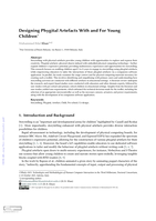 Designing Phygital Artefacts With and For Young Children