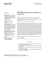 What is driving the performance of Italian wine cooperatives?