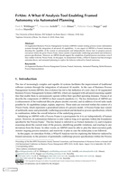 FrAIm: A What-If Analysis Tool Enabling Framed Autonomy via Automated Planning