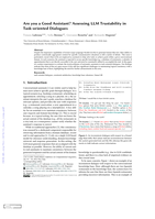 Are you a Good Assistant? Assessing LLM Trustability in Task-oriented Dialogues