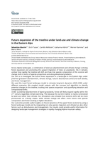 Future expansion of the treeline under land-use and climate change in the Eastern Alps