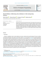 Beyond Balance: Addressing class imbalance in fine-tuning deep learners