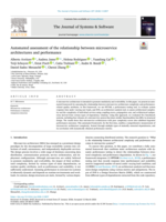 Automated assessment of the relationship between microservice architectures and performance