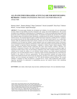 All-in-one industrialized active façade for deep building retrofit: timber engineering process and performance analysis
