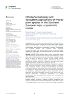 Ethnopharmacology and ecosystem applications of woody plant species in the Southern European Alps: A systematic review