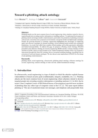Toward a Phishing Attack Ontology