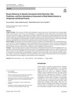 Recent Advances in Remote Sensing for Early Detection, Risk Prediction, and Post-disturbance Assessment of Bark Beetle Attacks in Temperate and Boreal Forests