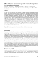 Effect of ley seed mixture and age on its botanical composition in a mountain environment