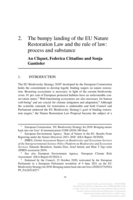 The bumpy landing of the EU Nature Restoration Law and the rule of law: process and substance