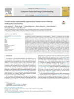A multi-modal explainability approach for human-aware robots in multi-party conversation