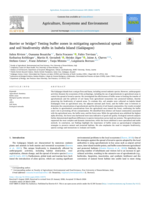 Barrier or bridge? Testing buffer zones in mitigating agrochemical spread and soil biodiversity shifts in Isabela Island (Galapagos)