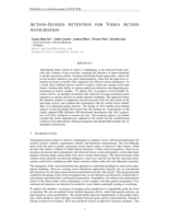 Action-Guided Attention for Video Action Anticipation