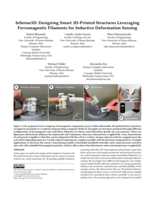 InSense3D: Designing Smart 3D-Printed Structures Leveraging Ferromagnetic Filaments for Inductive Deformation Sensing
