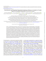 Hybridization and Polyploidy shaped the Evolutionary History of a Complex of Cryptic Species in European Woodrushes (Luzula sect. Luzula)