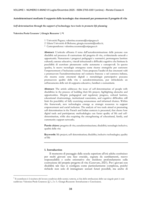 Autodeterminarsi mediante il supporto delle tecnologie: due strumenti per promuovere il progetto di vita