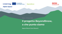 Il progetto BeyondSnow: a che punto siamo
