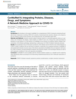 CovMulNet19, Integrating Proteins, Diseases, Drugs, and Symptoms: A Network Medicine Approach to COVID-19