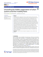 Unraveling the hidden organisation of urban systems and their mobility flows