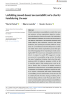 Unfolding crowd-based accountability of a charity fund during the war