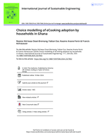 Choice modelling of eCooking adoption by households in Ghana