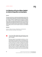 La collezione di Enrico Hillyer Giglioli: un atlante fotografico antropologico