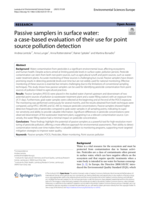 Passive samplers in surface water: a case_based evaluation of their use for point source pollution detection