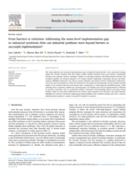 From Barriers to Solutions: Addressing the Meso-Level Implementation Gap in Industrial Symbiosis: How Can Industrial Symbiosis Move Beyond Barriers to Successful Implementation?
