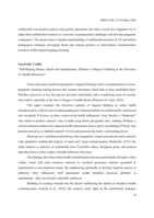 Self-Healing Bodies, Spirits and Superhumans: Patterns of Magical Thinking in the Discourse of Health Influencers
