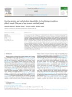Steering protein and carbohydrate digestibility by food design to address elderly needs: The case of pea protein enriched bread
