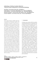 Calibrating a Clothing Insulation Model for Thermal Comfort Assessment in Educational Buildings