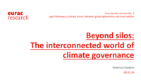 Beyond silos: The interconnected world of climate governance
